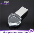 High-End Heart 8GB Mini Crystal USB Flash Drive